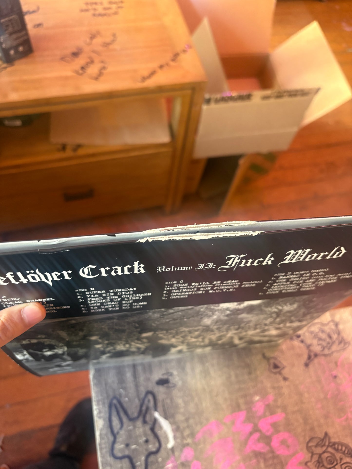 Leftöver Crack – Fuck World Trade