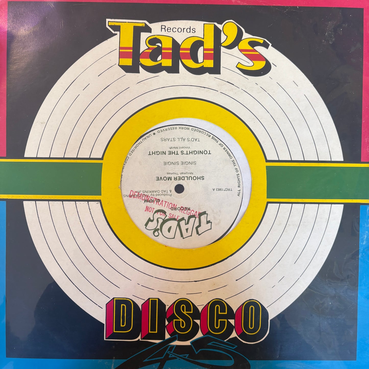 Singie Singie / Tad's All Stars – Shoulder Move / Tonight's The Night