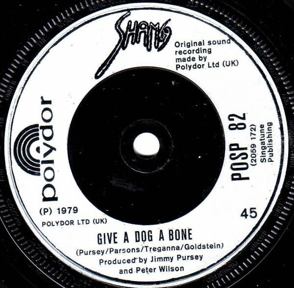 Sham 69 – You're A Better Man Than I / Give A Dog A Bone