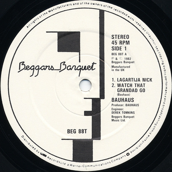 Bauhaus – Lagartija Nick