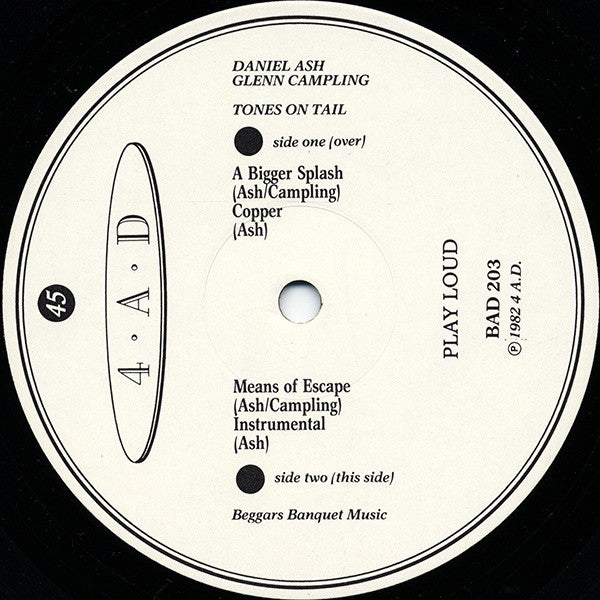 Tones On Tail – Tones On Tail