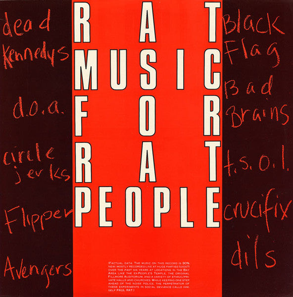 Various – Rat Music For Rat People