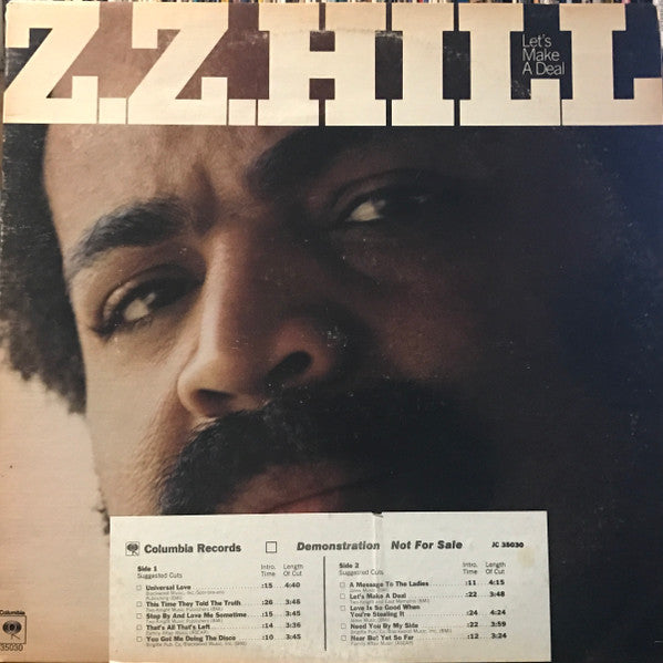 Z.Z. Hill – Let's Make A Deal