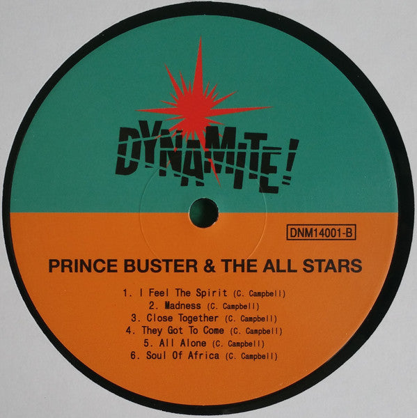 Prince Buster – I Feel The Spirit