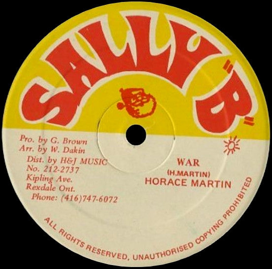 Horace Martin – War