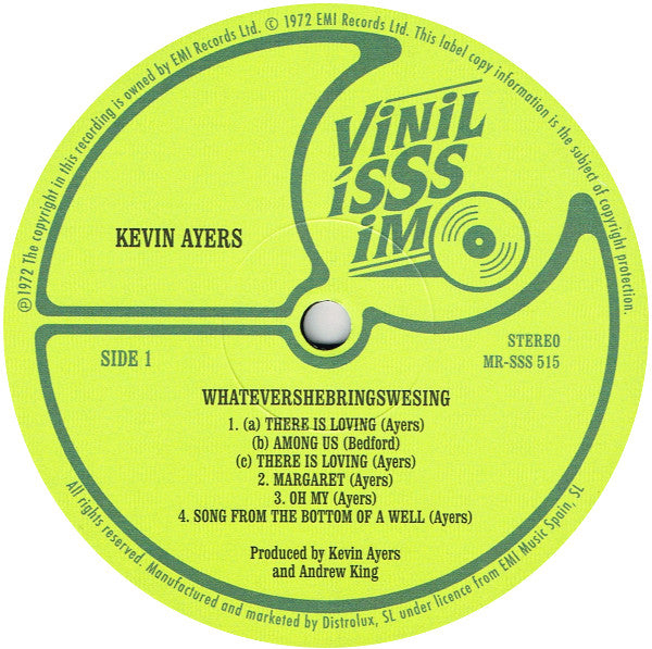 Kevin Ayers – Whatevershebringswesing