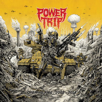 Power Trip "Opening Fire: 2008-2014" - LP - Color Vinyl