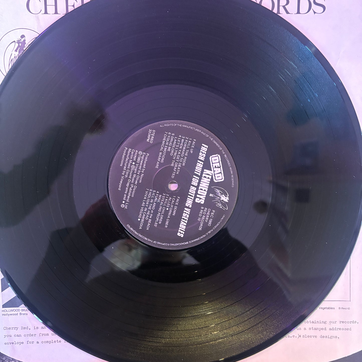 Dead Kennedys - Fresh Fruit for Rotting Vegetables FIRST UK PRESSING