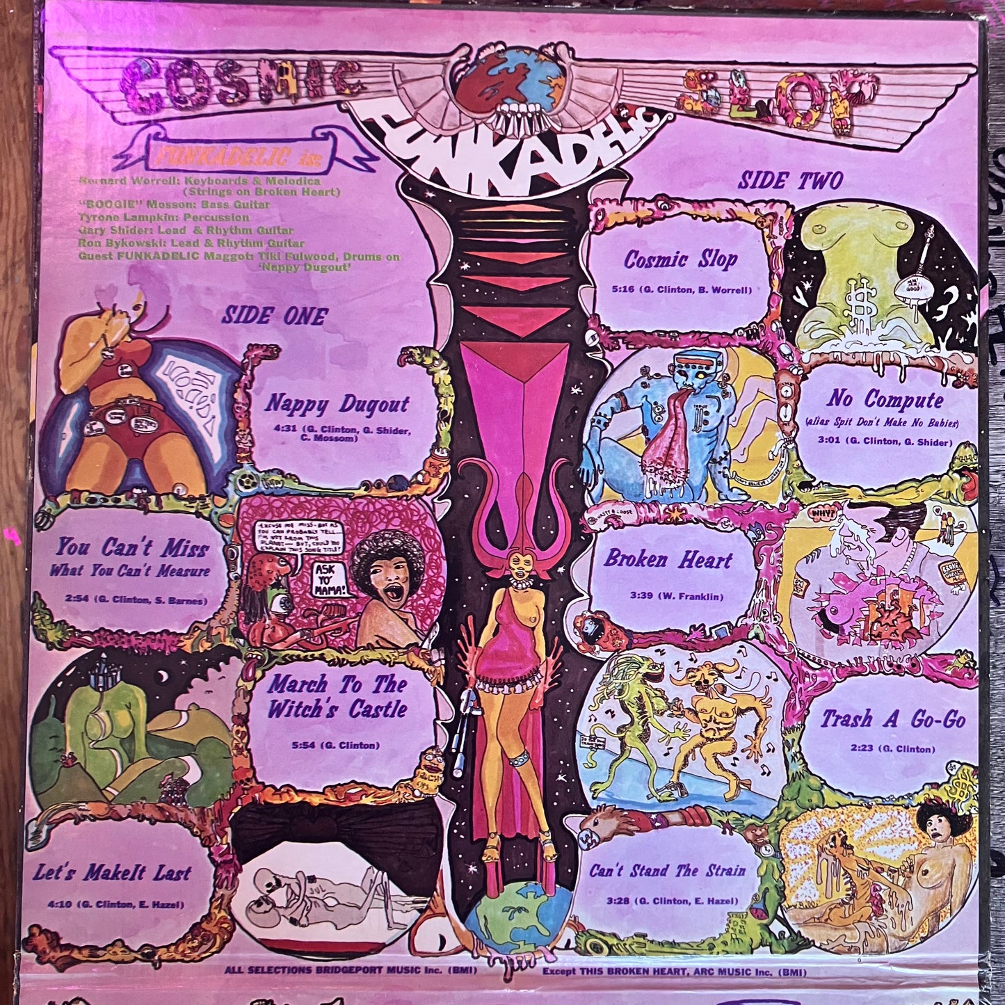 Funkadelic ‎– Cosmic Slop (1st pressing)