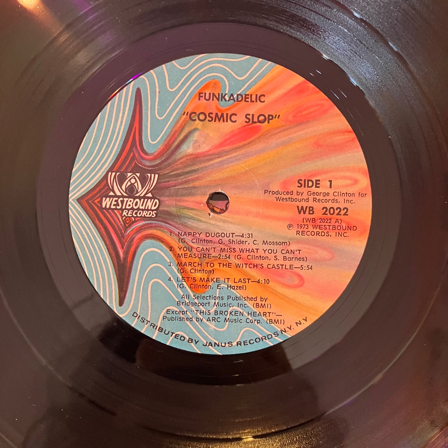 Funkadelic ‎– Cosmic Slop (1st pressing)