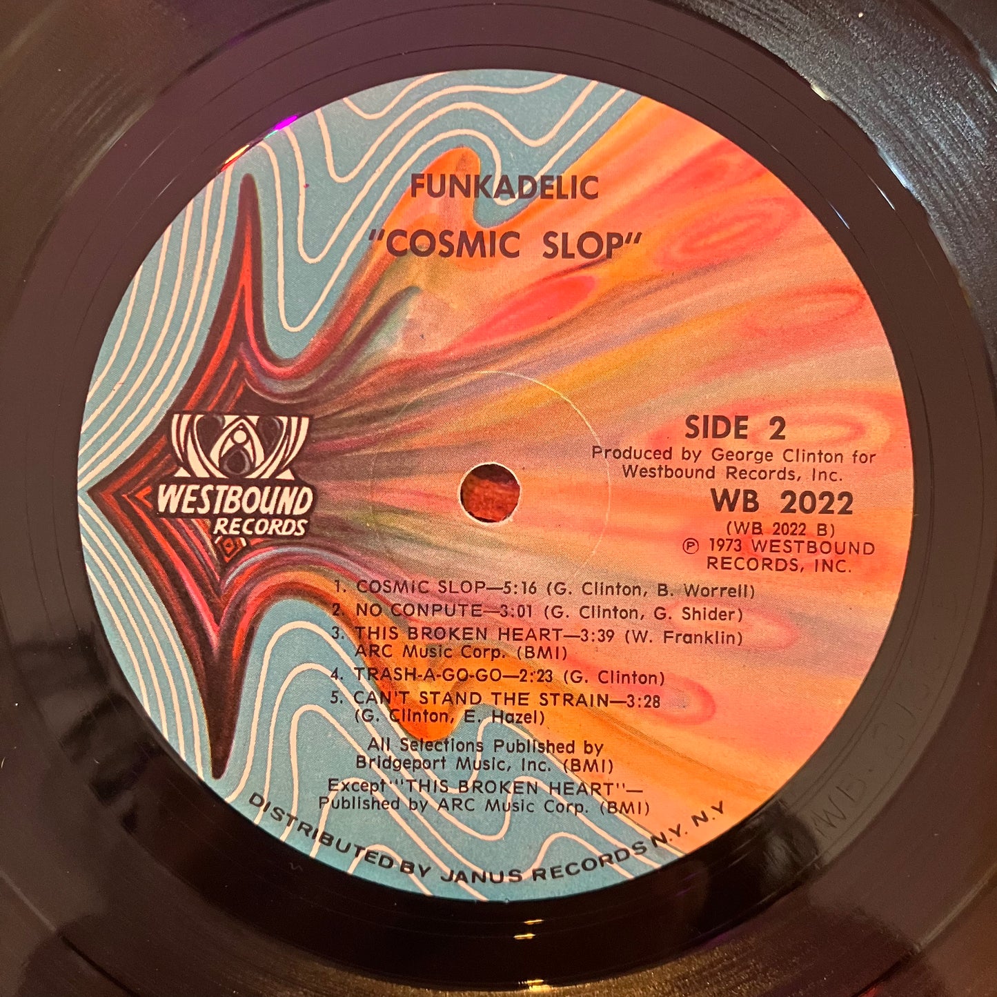 Funkadelic ‎– Cosmic Slop (1st pressing)