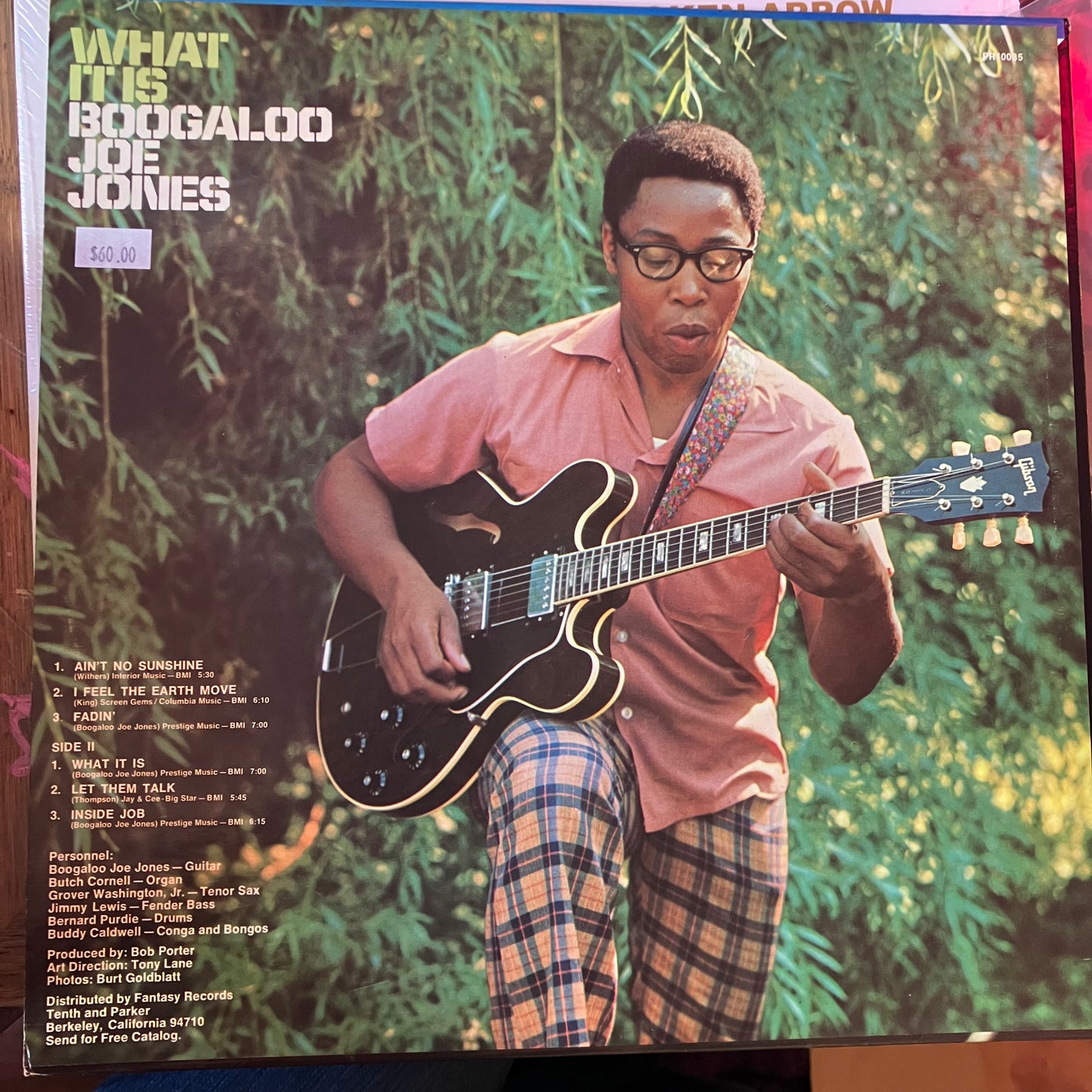 Boogaloo Joe Jones – What It Is (Promo copy)