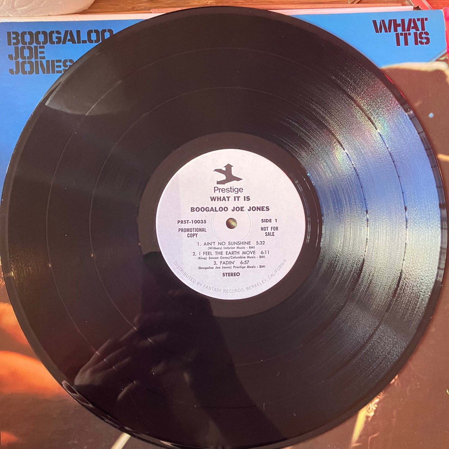Boogaloo Joe Jones – What It Is (Promo copy)