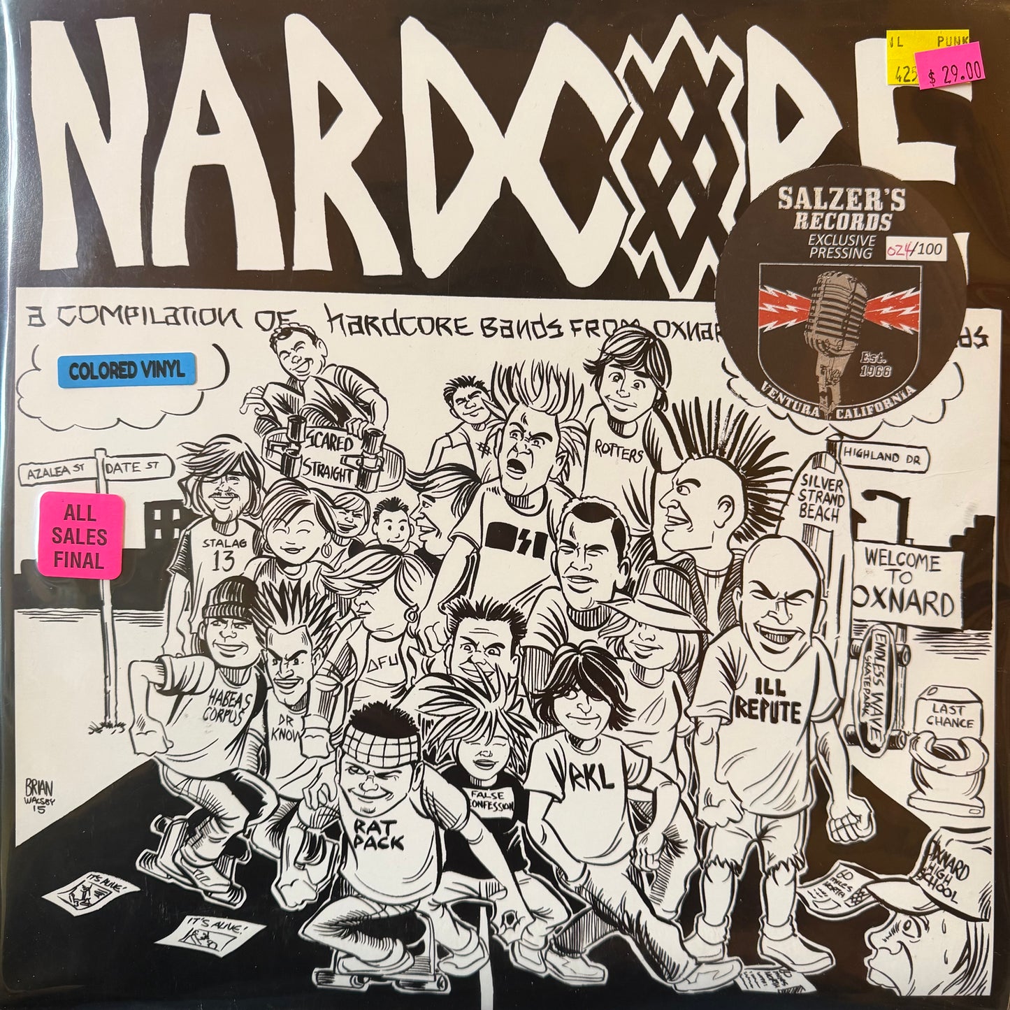 Various – Nardcore: A Compilation Of Hardcore Bands From Oxnard & Neighboring Lands