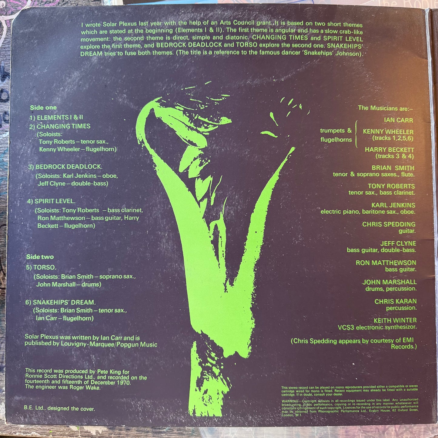 Ian Carr With Nucleus – Solar Plexus