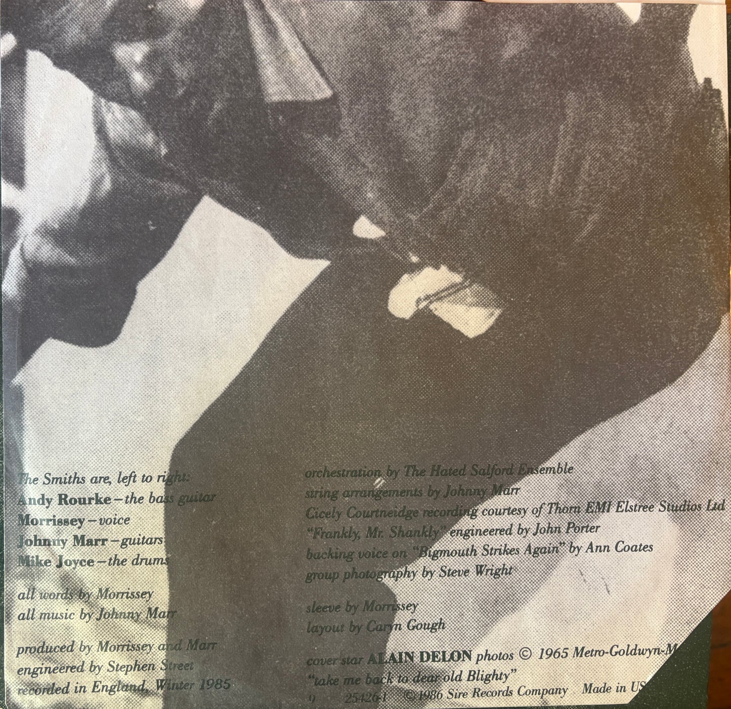 The Smiths ‎– The Queen Is Dead (Promo Copy)