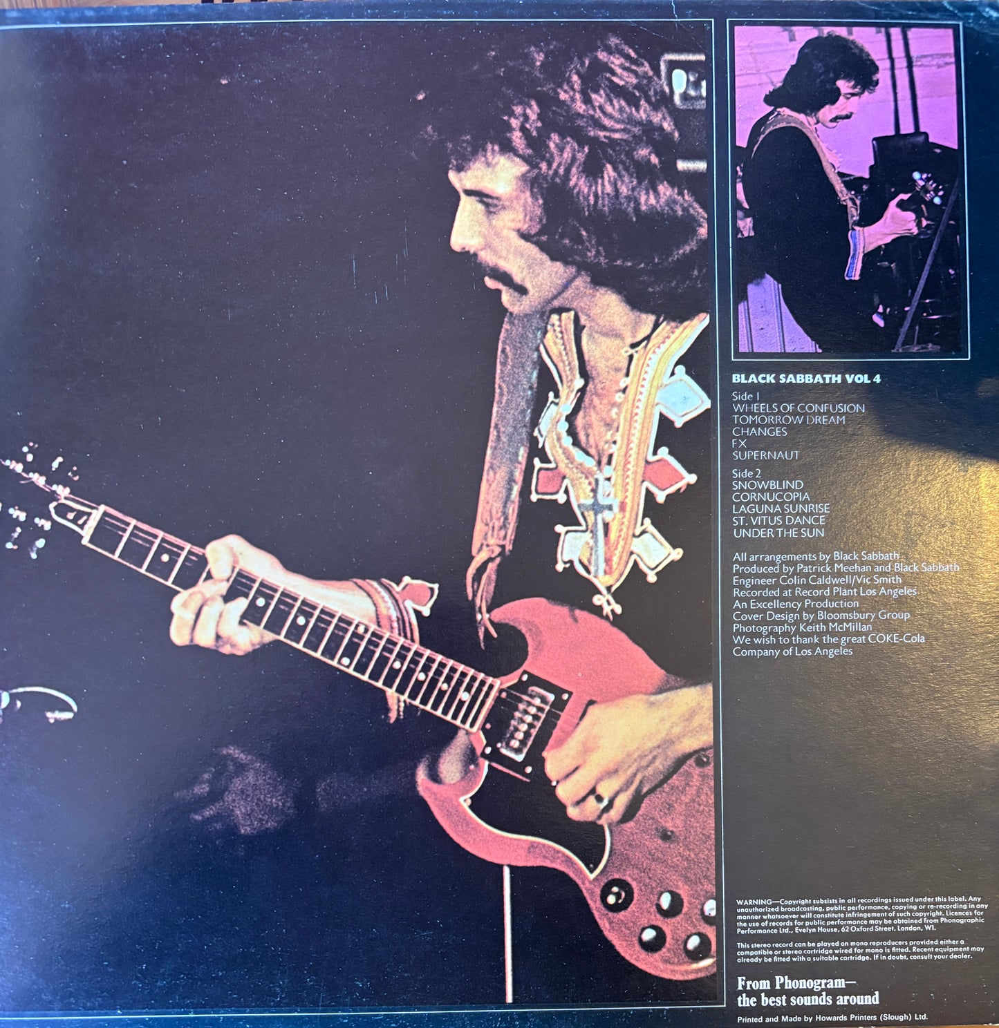 Black Sabbath "Black Sabbath Vol. 4" (Vertigo)