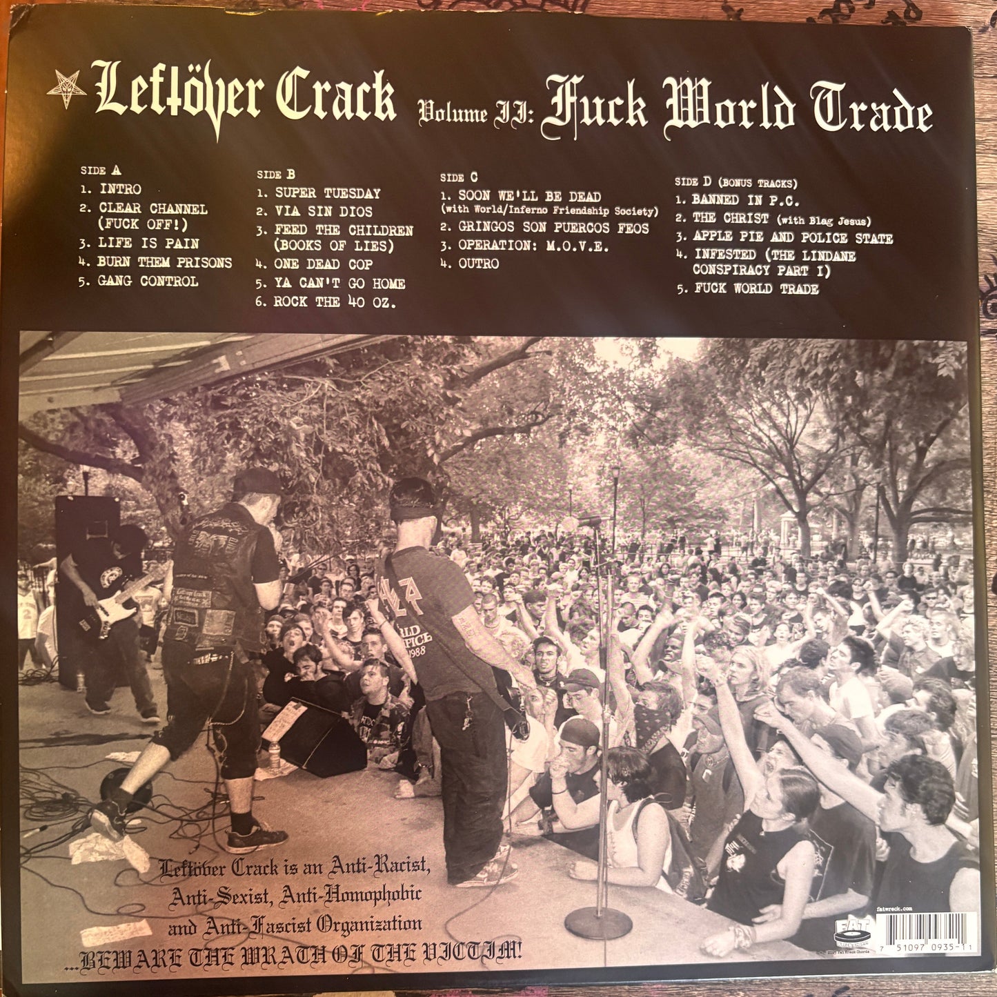 Leftöver Crack – Fuck World Trade