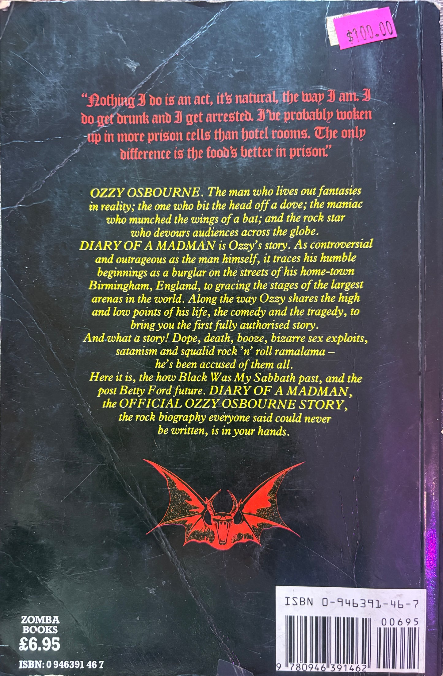 Ozzy Osbourne: Diary Of A Madman by Mick Wall