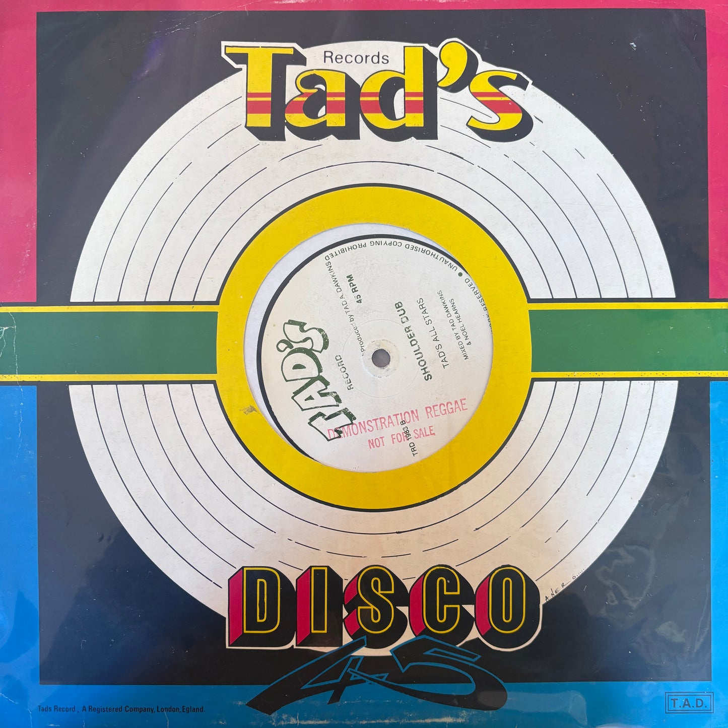 Singie Singie / Tad's All Stars – Shoulder Move / Tonight's The Night