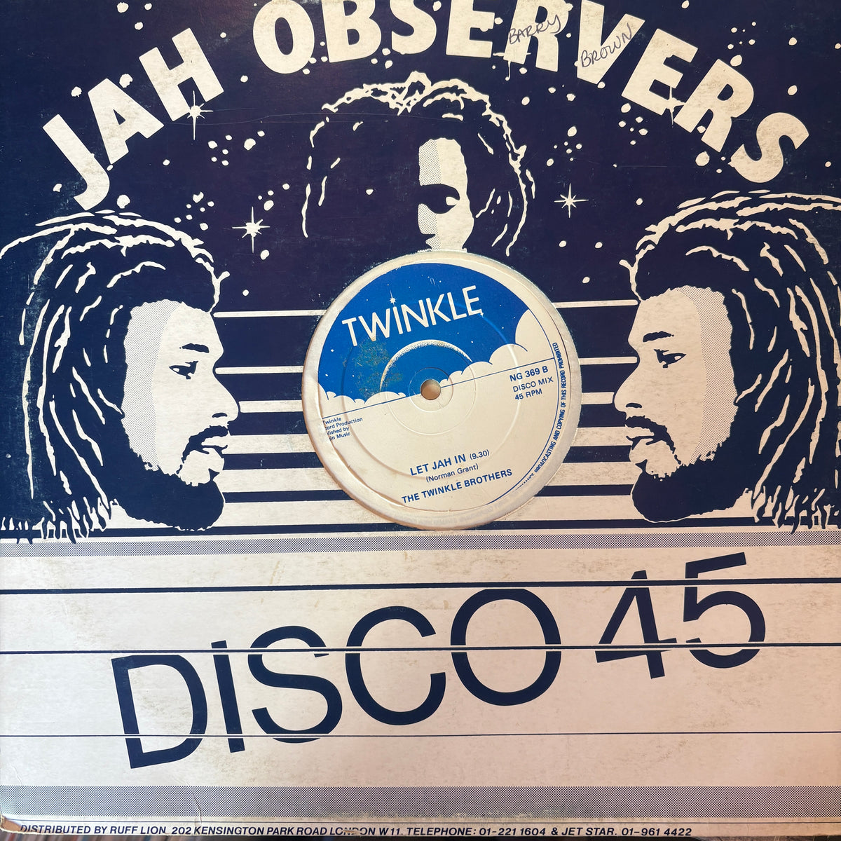 The Twinkle Brothers – Don't Jump The Fence / Let Jah In