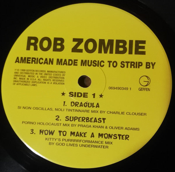 Rob Zombie ‎– American Made Music To Strip By
