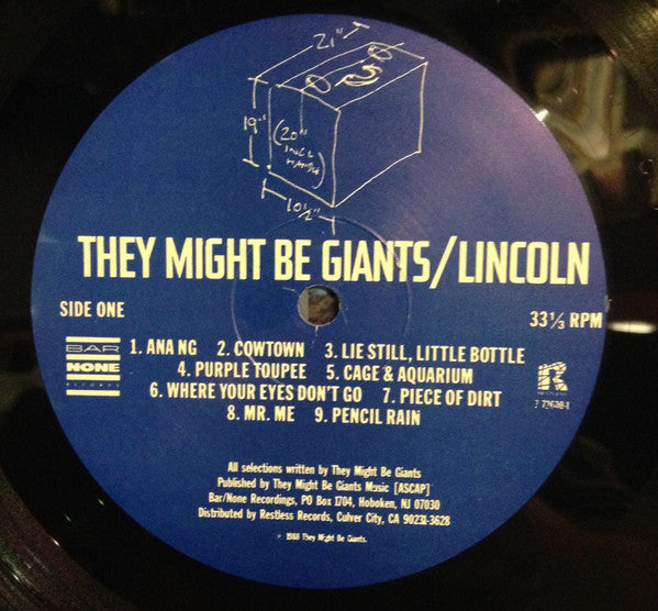 They Might Be Giants ‎– Lincoln