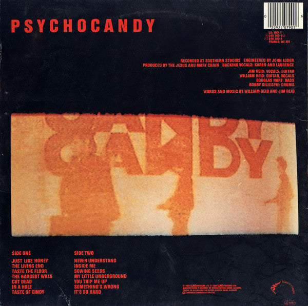 The Jesus And Mary Chain ‎– Psychocandy