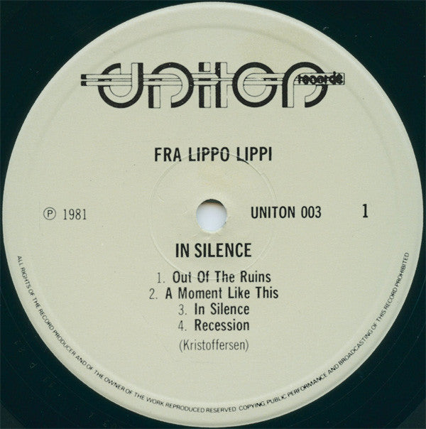 Fra Lippo Lippi ‎– In Silence
