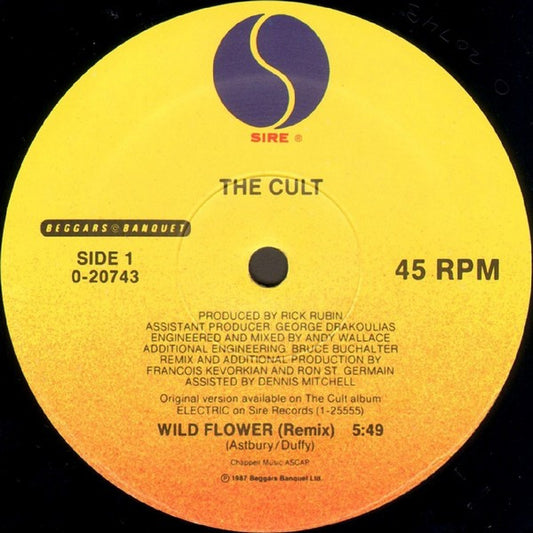 The Cult ‎– Wild Flower