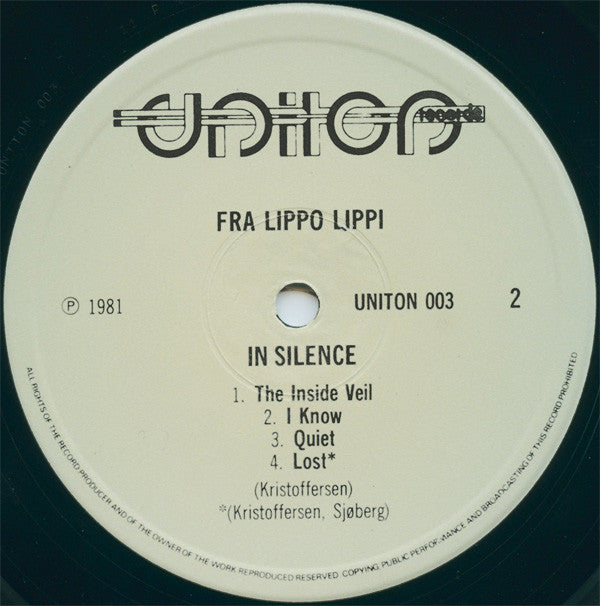 Fra Lippo Lippi ‎– In Silence