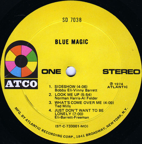 Blue Magic ‎– Blue Magic