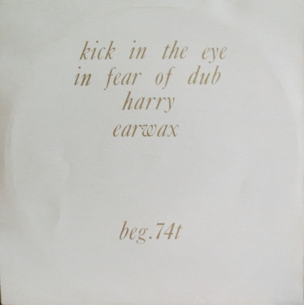 Bauhaus ‎– Kick In The Eye (Searching For Satori E.P.)