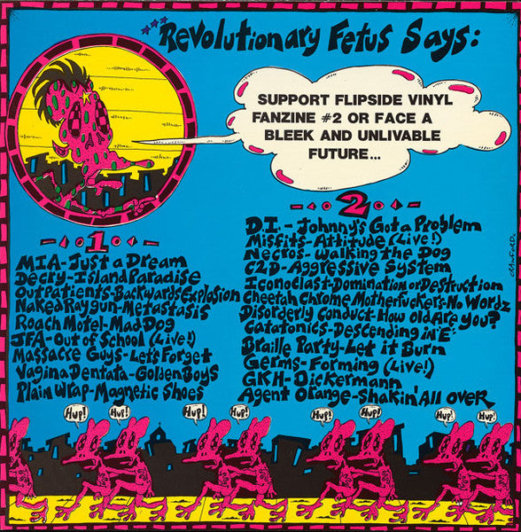 Various ‎– Flipside Vinyl Fanzine Vol 2