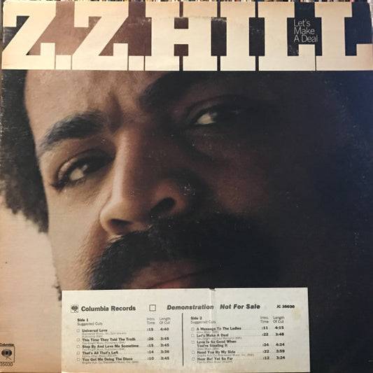 Z.Z. Hill ‎– Let's Make A Deal