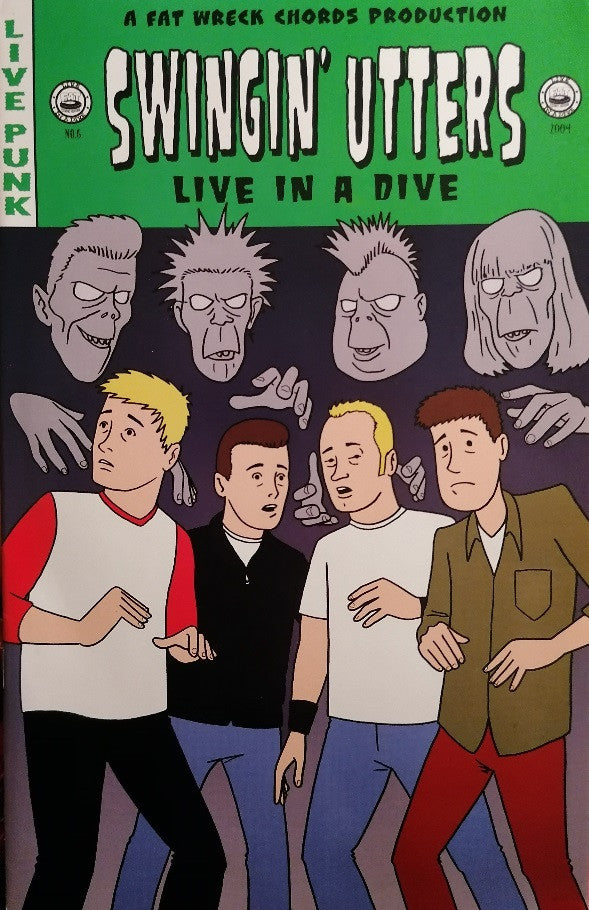 Swingin' Utters ‎– Live In A Dive