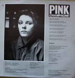 Pink Champagne ‎– Vackra Pojke