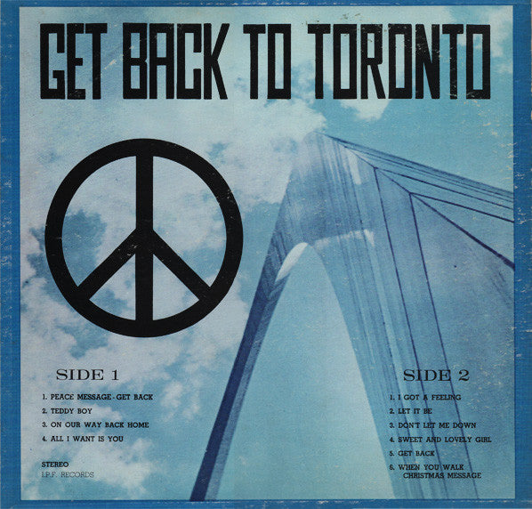 The Beatles – Get Back To Toronto