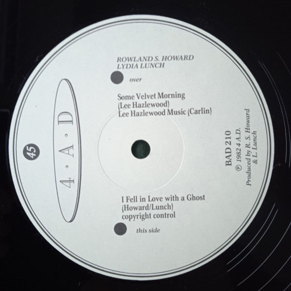 Rowland S. Howard / Lydia Lunch ‎– Some Velvet Morning
