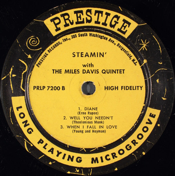 The Miles Davis Quintet – Steamin' With The Miles Davis Quintet