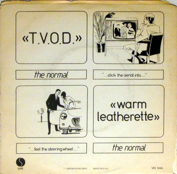 The Normal ‎– T.V.O.D. / Warm Leatherette