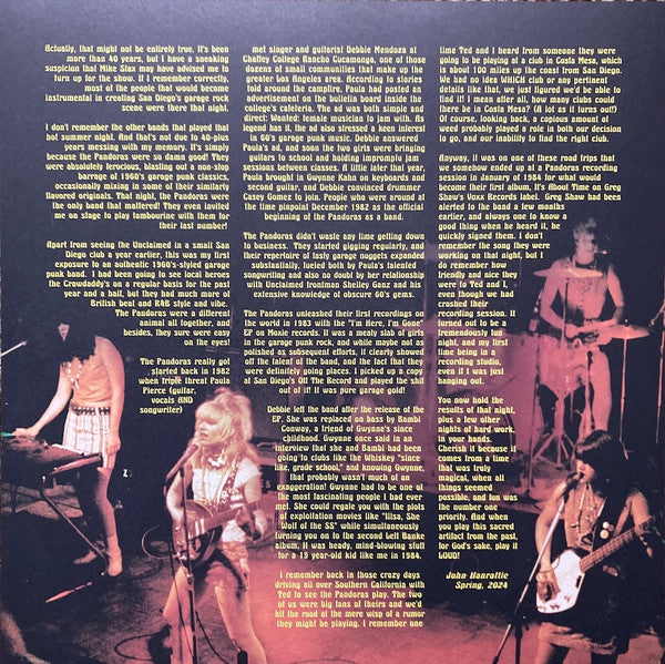 The Pandoras ‎– It's About Time