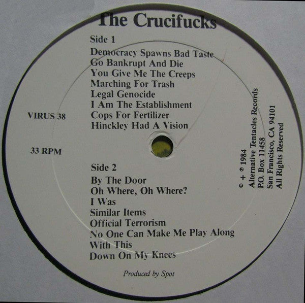 The Crucifucks ‎– The Crucifucks