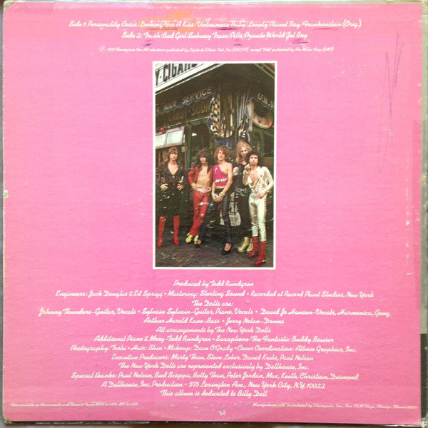 New York Dolls ‎– New York Dolls