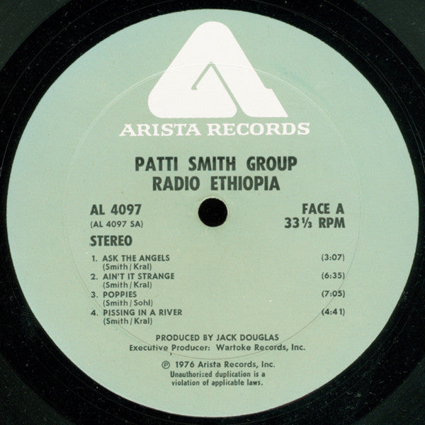 Patti Smith Group ‎– Radio Ethiopia