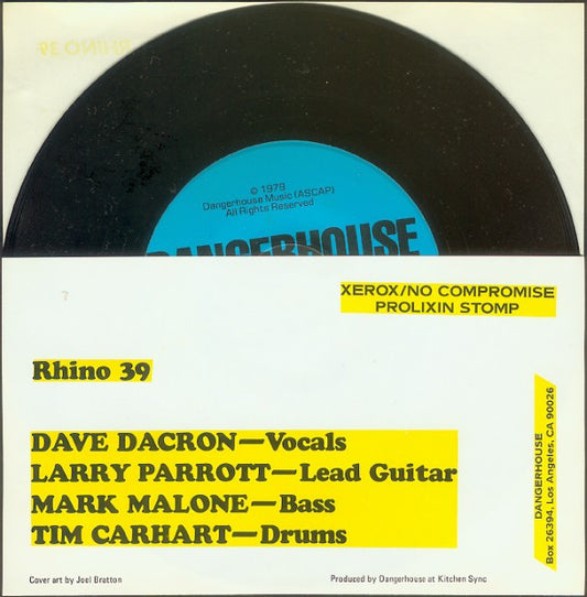 Rhino 39 ‎– Xerox / No Compromise