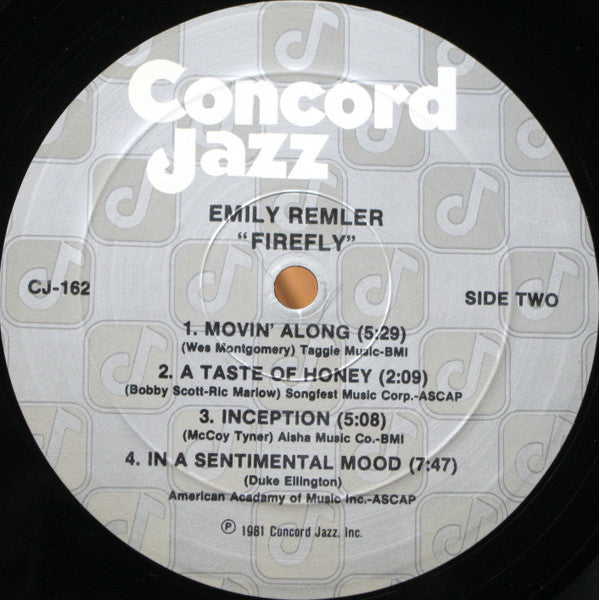 Emily Remler ‎– Firefly