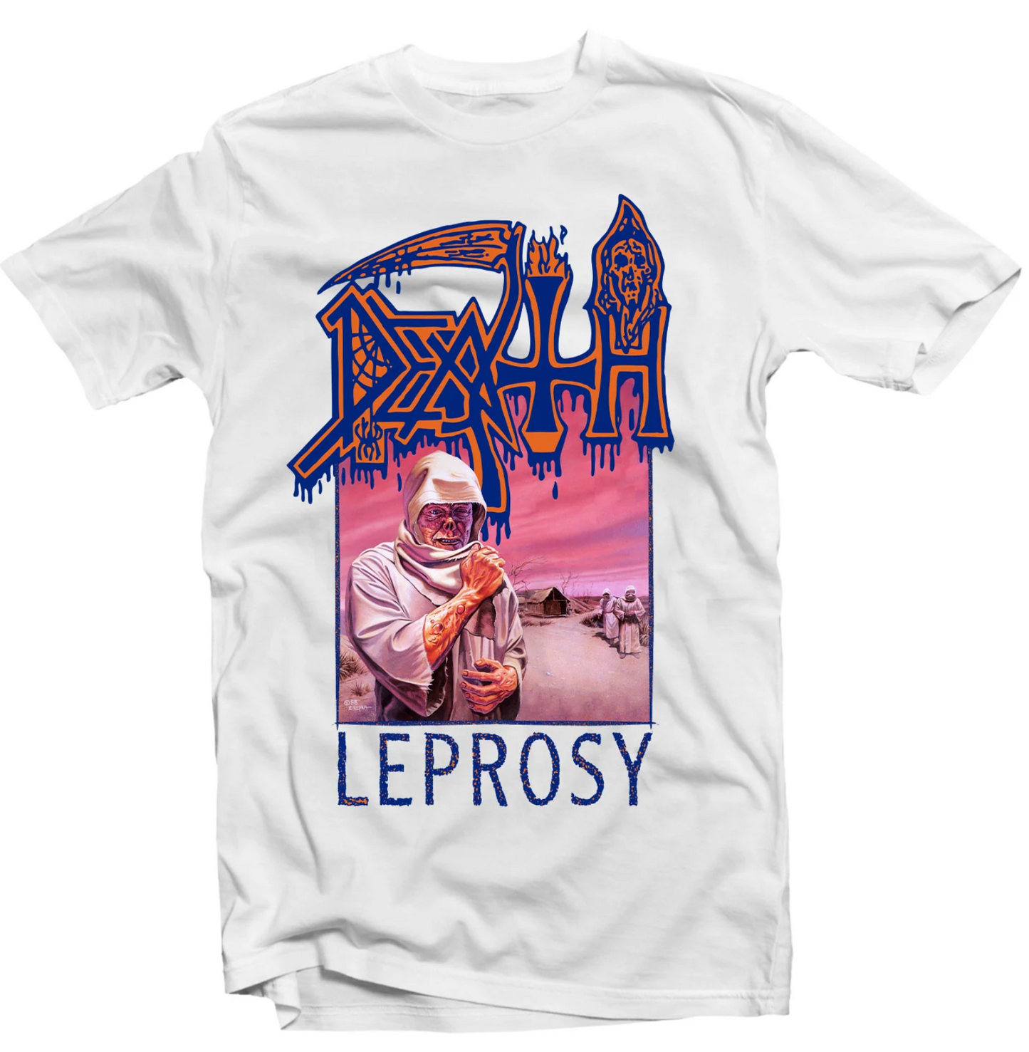 Death - Leprosy (White) T-Shirt