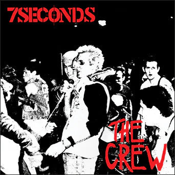 7 Seconds "The Crew: Deluxe Edition (Color Vinyl)" - LP - Color Vinyl - White With Black And Red Splatter