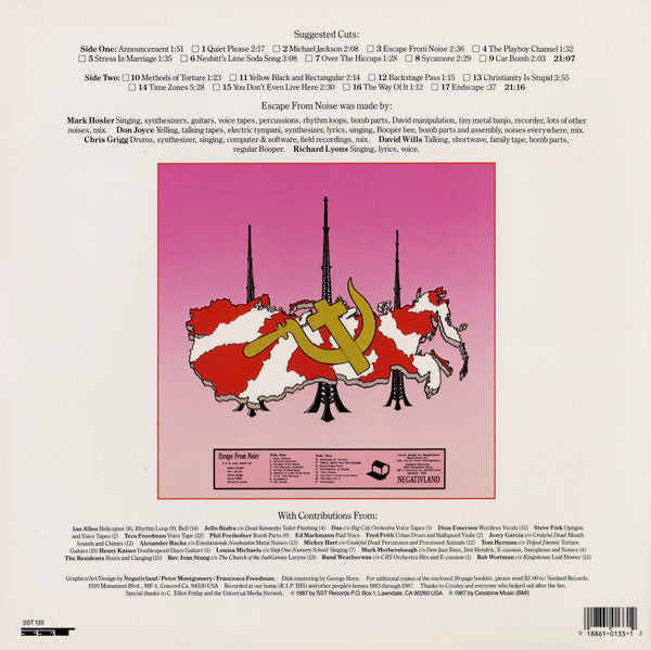Negativland ‎– Escape From Noise